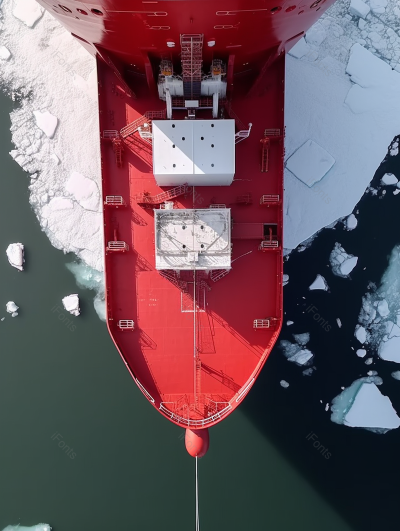 航拍南极洲南大洋破冰船穿过海冰的船只高清摄影图海面,高清,摄影图,摄影图片,图片大全,摄影图免费下载